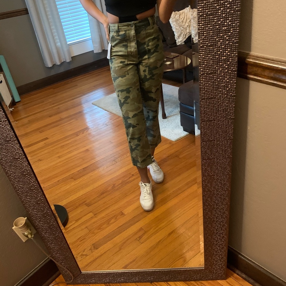 Free People Camo Pants